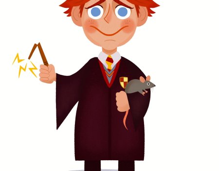 Гарри поттер рон уизли