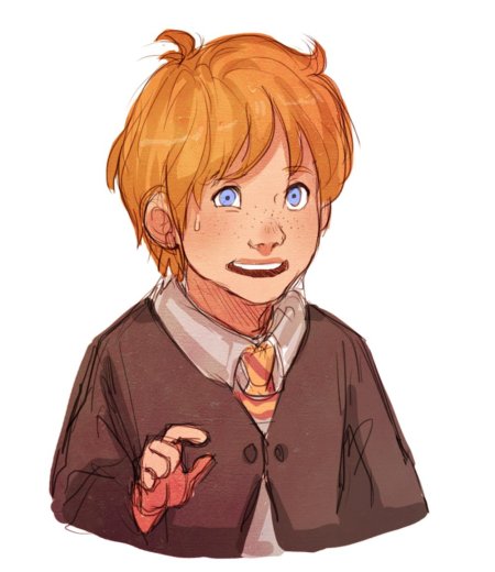 Гарри поттер и рон уизли