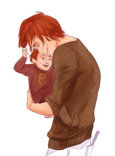 Фред и джордж уизли арт