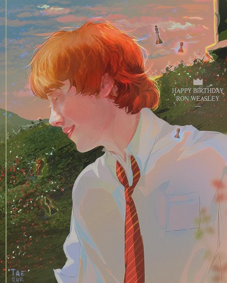 Гарри поттер рон уизли