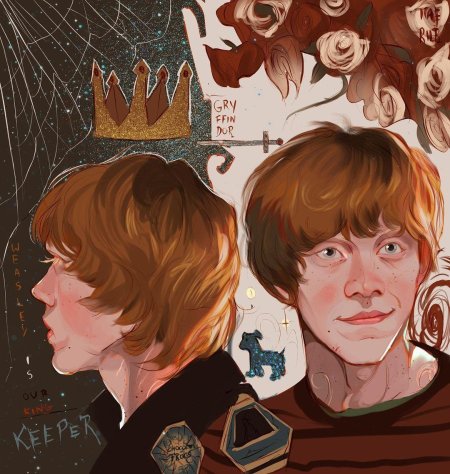 Гарри поттер рон уизли