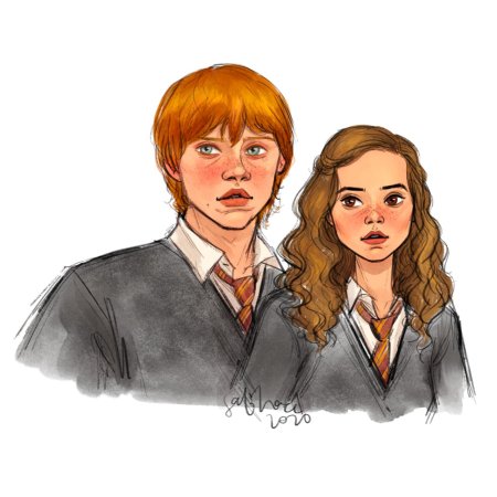 Гарри поттер гермиона грейнджер и рон уизли