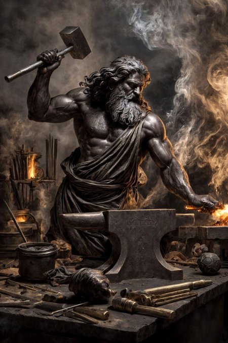 Гефест греческий бог