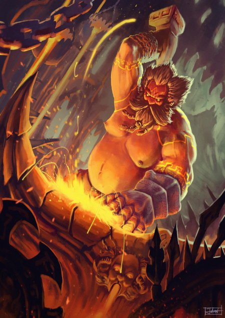 Гефест бог огня