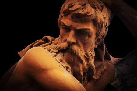 Посейдон скульптура микеланджело