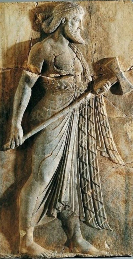 Гефест древнегреческий бог скульптура