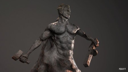 Гефест бог статуя