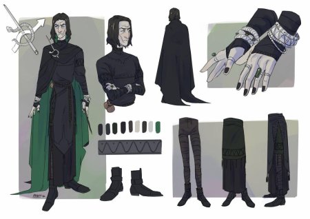 Гарри поттер слизерин северус