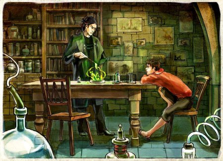 Гарри поттер и северус снейп