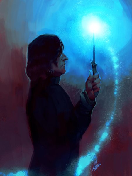 Северус снейп и гарри поттер арт