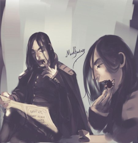 Северус снейп гарри поттер