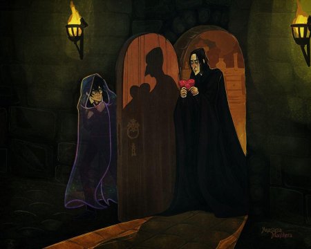 Гарри поттер и северус снейп