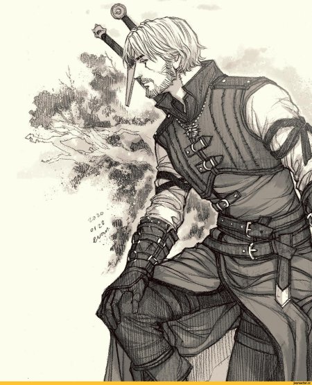 Ведьмак неканон арт