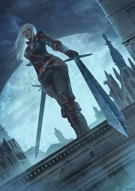 Ведьмак цири арт