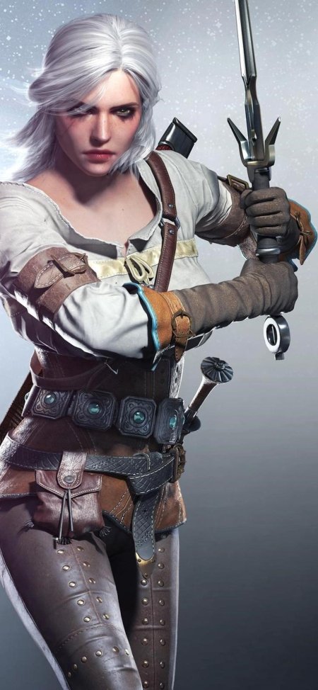 Цири в ведьмак 3