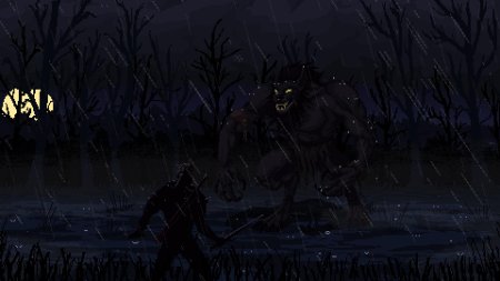 Ведьмак 3 пиксель арт