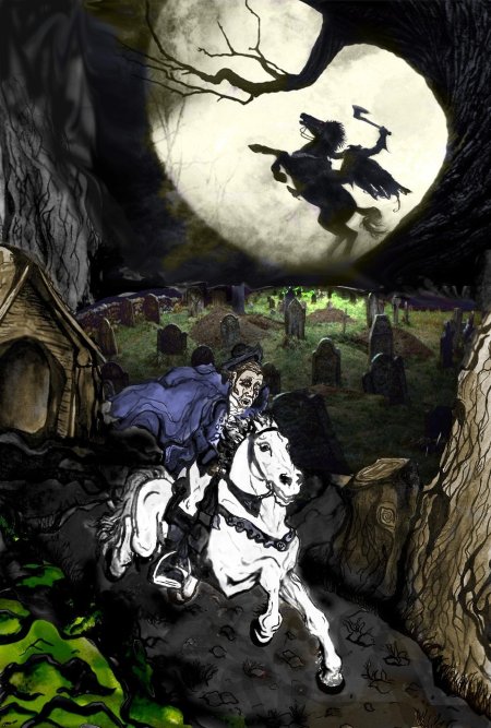 Всадник без головы сонная лощина