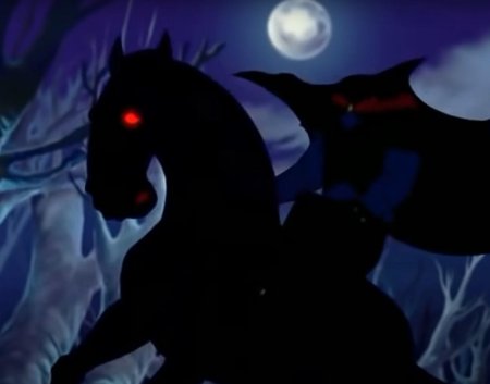 Всадник без головы сонная лощина мультфильм