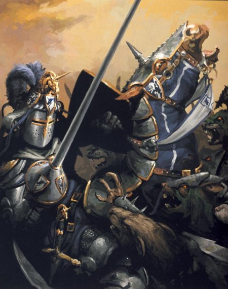 Warhammer fantasy battles бретония