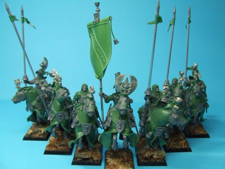 Бретония вархаммер миниатюры