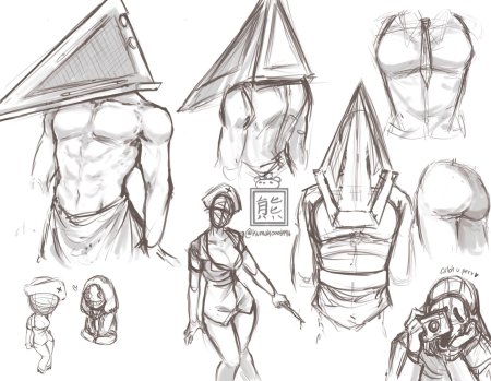 Сайлент хилл пирамидоголовый