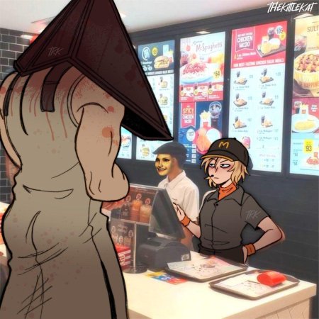 Сайлент хилл пирамидоголовый