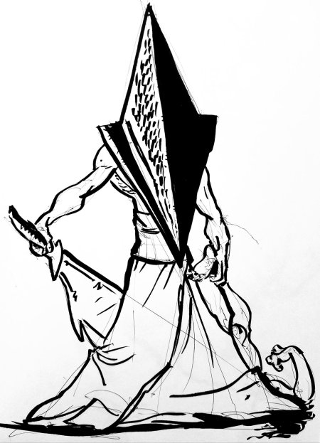 Сайлент хилл пирамидоголовый