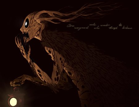 По ту сторону изгороди монстр