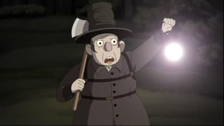 По ту сторону изгороди дровосек