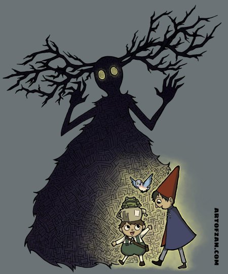 Мультфильм по ту сторону изгороди