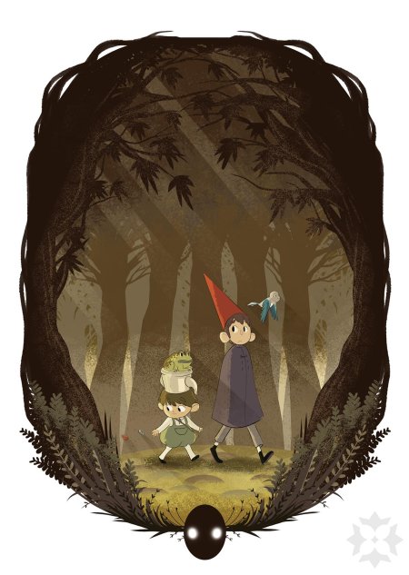 Мультфильм по ту сторону изгороди