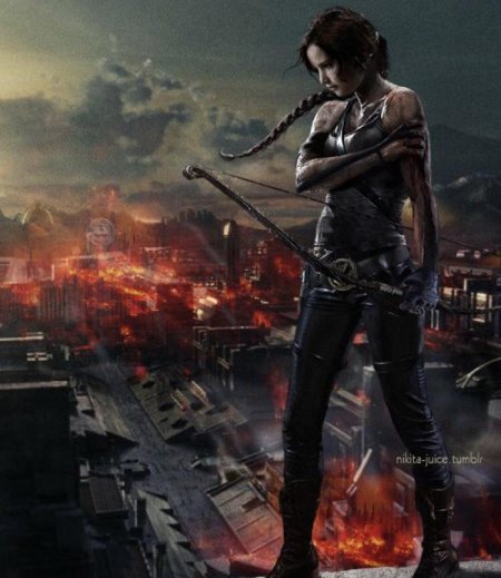 Лара крофт из томб райдер 2013