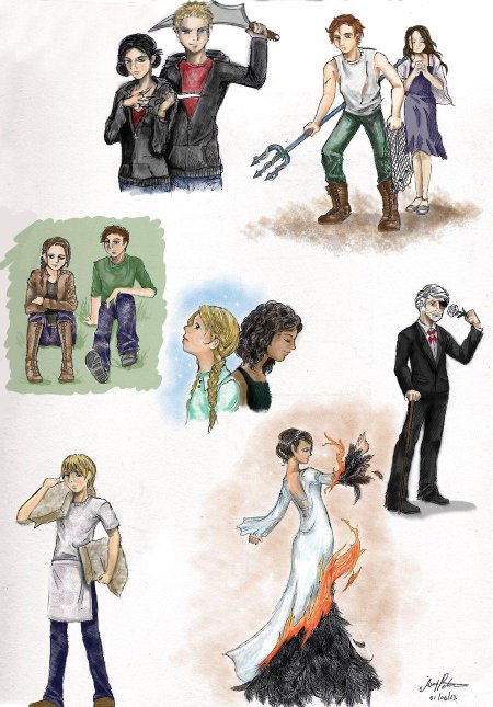 Голодные игры арты по книге