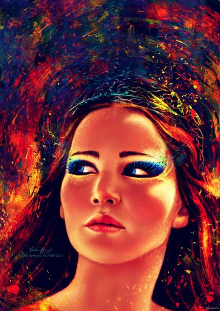 Китнисс эвердин арт