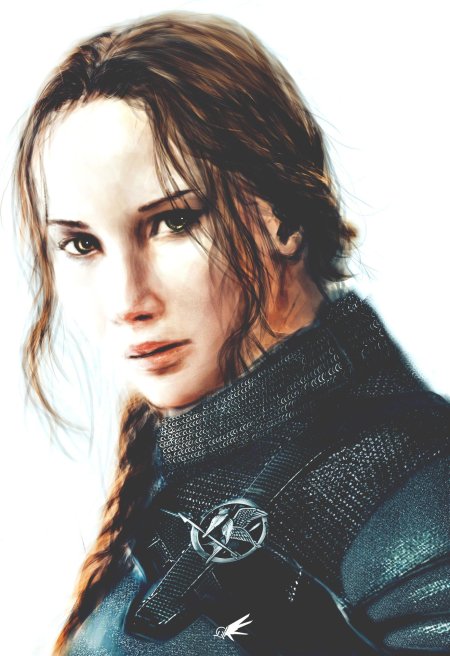 Китнисс эвердин портрет