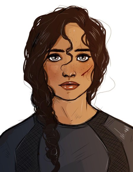 Китнисс эвердин арт