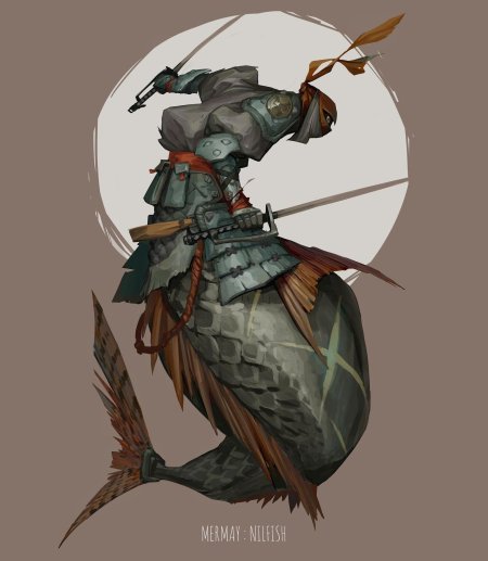 Рыба концепт арт