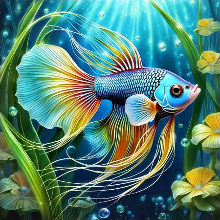 Красивая рыба