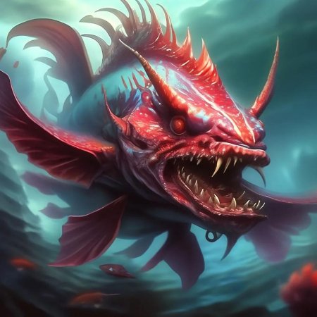 Морской демон рыба