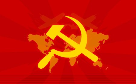 Флаг коммунистической партии советского союза