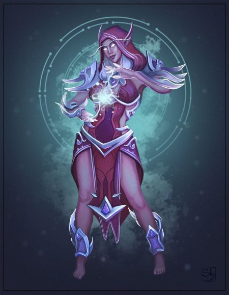 Ночнорожденные эльфы варкрафт