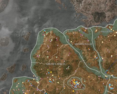 Карта велена ведьмак 3 со всеми обозначениями