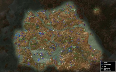 Карта велена ведьмак 3 со всеми обозначениями