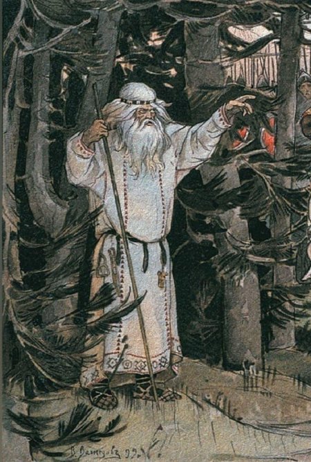 Встреча олега с кудесником васнецов