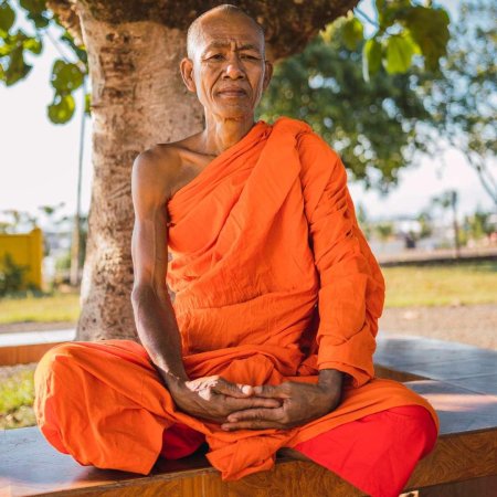 Буддийский монах махаяна