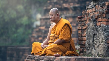 Буддийские монахи