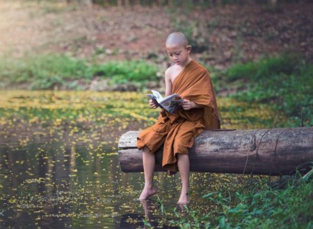 Буддийский монах тхеравада