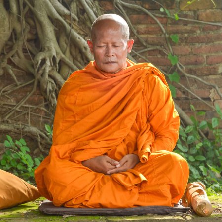 Буддистский монах тибет