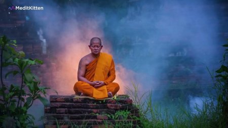 Буддистский монах тибет