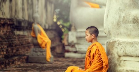 Буддистский монах тибет